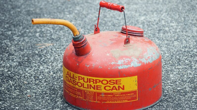 gasoline can